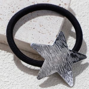 Star Hair Scrunchies Elastic Rubber Band Hair Ties Stretchy Scrunchie Girls Ponytail Holders Hair Accessories for Women Headband