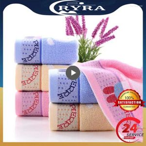 Towel Hand Towels Bathroom Cotton Bath Household Cleaning Tools Children Soft Face 32 Strands Small Kitchen