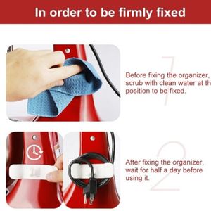 Cord Organizer for Appliances Kitchen Storage Cord Wrapper Cable Wire Cord Organizer Air Fryer Coffee Machine Kitchen Wire Fixe