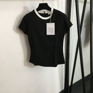 3ZU6 Summer Modna T-shirt Kobiet Pullover z kapturem List wydrukowany z mocnym rękawem Crewneck Loose z kapturem wszechstronne odzież uliczna 411x2c100