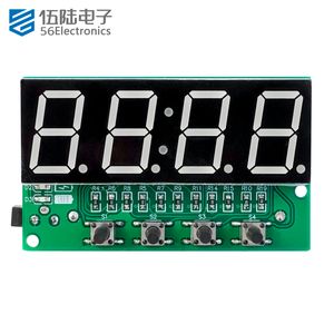 DIY電子キットクロック多機能デジタル時計キット充電電子ティーチング溶接運動DIY回路基板セット