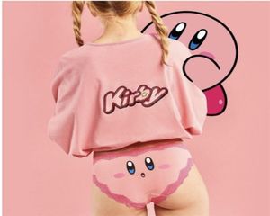 Wxcteam kirby t -Shirt Superstar Kirby x lecker Batwing Lose Top Women Girl Sommer Homewear Lolita süßes Sommer T -Shirt Ship T8367877