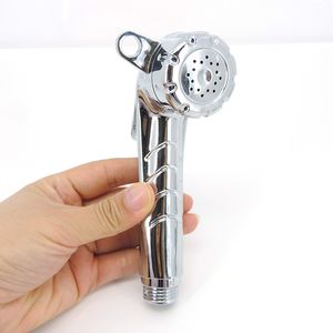 6 typer ABS Silver Bidet Faucet Toalett Sprayer Handhållen Spray Gun Shower Head Douche Muslim Self Cleaner WC Badrumbricka K5