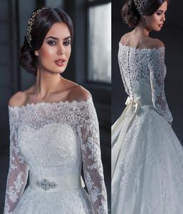 Eleganti involucri di nozze bianchi in tulle in pizzo con maniche lunghe Sheer Bolero Gacche di tulle Accessori nuziali MADE3754931 personalizzati