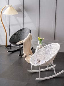 Nordic Outdoor Freizeitschaukel Stühle Hausmöbel Wohnzimmer Sessel Lounge Stuhl Designer Single Liege Sofa Sessel