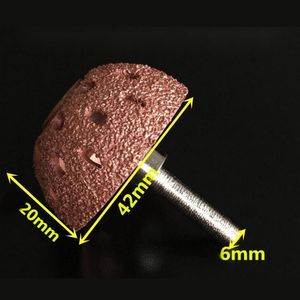 Grobkörnigem Buffing -Rad Reifen Reparaturwerkzeug pneumatischer Schleifkopf Wolfram Stahlreifen Hemisphäre Hemisphäre