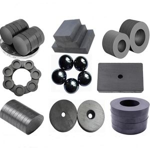 1/2/5/10Pcs Y30 Ring Ferrite Magnet 45*8 mm Hole 22mm Permanent magnet 45mm x 8mm Black Round Speaker 45X8 45-22*8MM