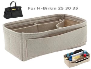 Fits For H Bir kins 25 30 35 Insert Bags Organizer Makeup Handbag Organize Portable Cosmetic base shaper for women handbag 2205128839032