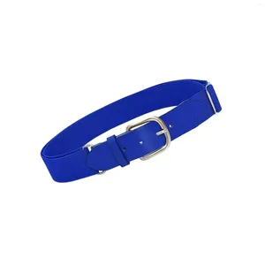 Belts Baseball Belt Softball Softball Ajustável Banda de cintura unissex Fine Blue Blue