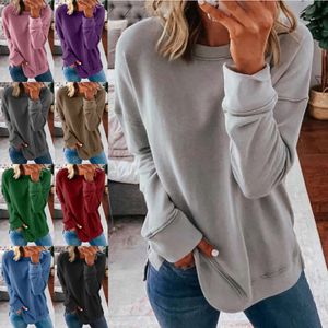 Sweater Designer Novos produtos Listados Explosões femininas Top outono/inverno Estreado de cor sólida LONE DESENHO