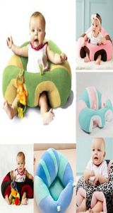 Newborns Dining Chairs Portable Infant Support Soft Seat plush Car Seat Pillow Cushion cartoon Baby Seats Sofa 15 colors C36831776175