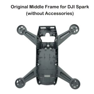 Drönare Original Middle Frame Body Shell för DJI Spark RC Drone Housing Replacement Service Reservdelar