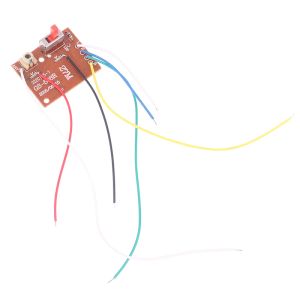 4CH RC Uzaktan Kumanda 27MHz Devre PCB Verici ve Alıcı Kartı Anten Radyo Sistemi Araba Oyuncaklı