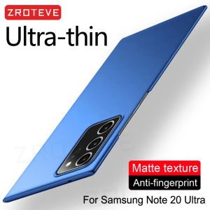 S20 Case Zroteve Slim Sert Pc Buzlu Kapak Samsung Galaxy S20 FE S10E S10 E Plus Not 20 10 Lite Note20 Ultra Telefon Kılıfları