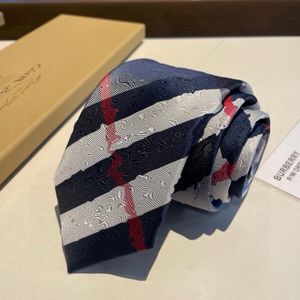 Brand Men's Tie Cartas de seda CoCTIE Designer de luxo formal Skinny Jacquard Party Wedding Business Tecido Fashion Stripe Design Box Tie Nnn