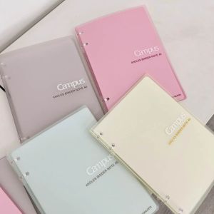 Notebooks Kokuyo Campus Smartring Lose Leaf Notebook 4 Löcher Dünn tragbarer Smart Ring Binder Hinweis A5 B5 leicht zu ersetzen Papier