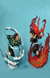 Anime Figure Kamado Tanjirou Hinokami Kagura Action Figure Kimetsu no Yaiba Figuarts ZERO Figurine Model Doll Gift Q06212558904