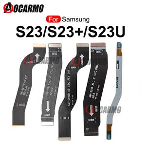 Samsung Galaxy S23 için Plus Ultra S23+ S911 S916 S918 Anakart Konektörü LCD Ekran Esnek Kablo Sinyali Esnek Yedek Parçalar