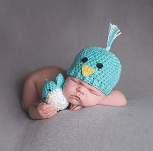 新生児のかわいいかぎ針編みのニットコスチューム小道具衣装PO Pography Baby Hat Po Props新生女の子かわいい衣装9992969