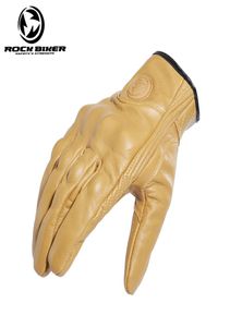 2018 New Rock Biker Retroallfinger Rękawiczki motocyklowe Summer Mężczyzn Riding Motorcycle Protection Gear Rękawiczki Crosscountry1821772