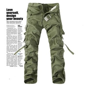 Men Pants Casual Mens Cargo Pants High Quality Camouflage Trousers Military Fashion Pants for Man 240329