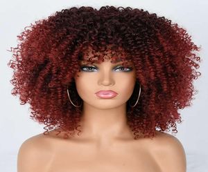 Whol Afro Kinky Curly Short Short Hair Wig01234568848976