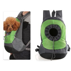 New Pet Dog Carrier Bag For Dogs Backpack Portable Travel Breathable Dog Bag Outdoor Pet Dogs Carrier Bag Mesh Backpack