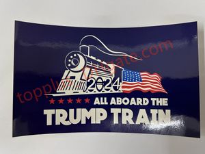 Nuovi stili Trump Auto adesivi Trump Trein Bumper Adesivo Bandiera Mantieni l'America Ottima decalcomania per il veicolo per lo styling per auto