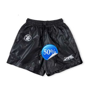 HellStar Shorts Marka Męska moda projektant ulicy Drukuj graficzny krótki swobodny luźne piekło gwiazda narysuj linie sportowe sporty harajuku 2059