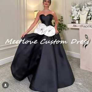 فساتين الحفلات Meetlove Black Prom Dress Luxury Elegant and Beautiful للنساء