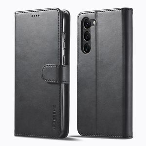 Für Samsung Galaxy S23 Ultra -Hülle Leder Flip Wallet Wallet Cover für Samsung S23 S 23 plus magnetische Buch -Telefonbeutel Koffer Coque