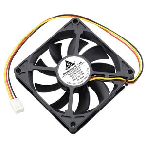 Gdstime 80mm Slim Fan DC 5V 12V 24V 2pin 3pin USB 80mm x 80mm x 15mm Sessiz Fan Küçük 8cm Dizüstü Bilgisayar CPU Soğutucu Fan