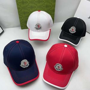 Boll Caps Fashion Men Designer Women 2024 Nya sporthattar Officiellt 1 1 Mögel Anpassad klassisk duk Baseball Cap justerbar lastbilshatt