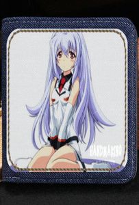 Isla wallet Plastic memories comic purse Nice anime short cash note case Money notecase Leather jean burse bag Card holders6368719