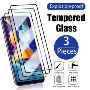 3PCS Full Cover Protective Glass For Samsung Galaxy A52S A53 A33 A32 A22 A13 5G A51 A52 A50 A72 A71 A21S Screen Protector