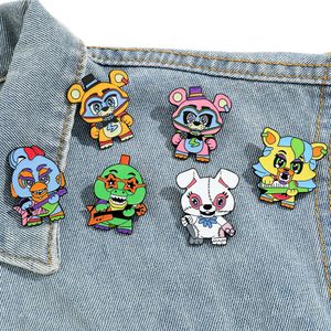 Halloween horror scary tarot animals enamel pin Cute Anime Movies Games Hard Enamel Pins Collect Metal Cartoon Brooch Backpack Hat Bag Collar Lapel Badges