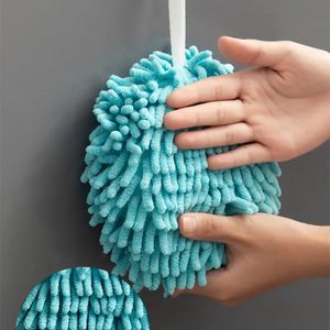 Limpe as mãos da bola de toalhas de toalha, banheiro limpo e sem fiapos absorventes Toalha de secagem rápida toque macio Limpeza à mão Saúde