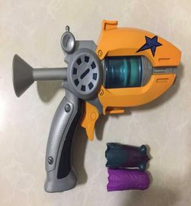 Игрушки с оружием 22 см голубые пурпурные сумки поколения 1 игрушка для пистолета Slugterra с 2 пулями 1doll 5 Air Soft Bullets Boy Pistol Slug Terra gu3521151