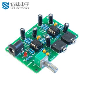 NE5532 Portable Earphone Power Amplifier Board Self Assembly Parts 47 Ear Amplifier DIY Welding Kit