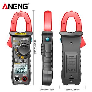 Aneng CM82 600A тока тока Meters Meters Clamp True-RMS Smart Bearlight MultiMeters Testers Car HZ NCV OHM Tools Multisters