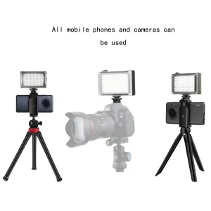 Flashes Mini LED Video Light Oncameralamp dla kamery DSLR Vlog wypełnij światło fotograficzne