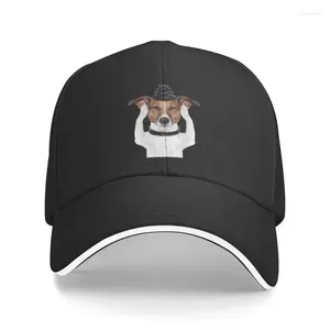 Top Caps Fashion Jack Russell Terrier Köpek Beyzbol Kapağı Kadın Erkekler Ayarlanabilir Köpek Pet Dad Hat Performansı