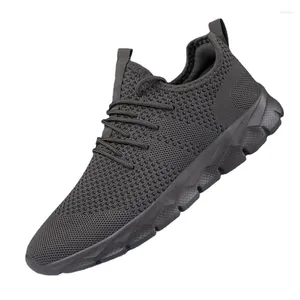 Casual Shoes Fujeak Ultralight Mesh For Men Outdoor Anti-slip Comfort Sneakers Breathable Running Shoe Plus Size Unisex Footwear