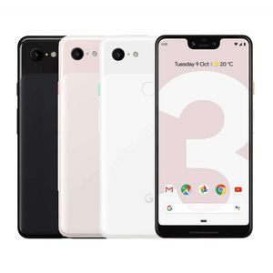 Google Pixel 3 XL 4G Bantlar 4GB RAM 64GB/128GB ROM 3430MAH 12MP NFC Parmak İzi Akıllı Telefon Cep Telefonu Orijinal Kilitli% 99% Yeni