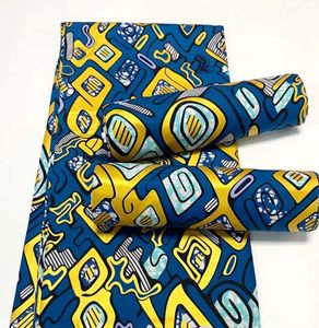 Новая нигерийская золотая печатная воска 100 африканские принты хлопковая ткань воск для африканской ткани для африканского платья203676