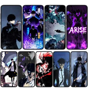 Anime Solo Leveling Soft Casing for Xiaomi Poco X3 NFC X4 M2 M3 M4 Pro 4G M5 F3 C3 C40 GT 10T 11T 11 12 Phone Cover Case