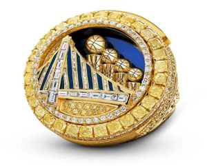 2022 Curry Basketball Warriors M. Pierścień statku z drewnianym pudełkiem na wyświetlacze pamiątki Mężczyźni Fan Gift Jewelry1487667