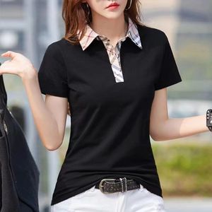 Camiseta de pólo de luxo de designer camiseta feminina camisa pólo feminina camisa de verão masculina camiseta impressa camisa de tendência de rua de rua superior shirt s-3xl