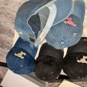 Broderi designer hink hatt för män kvinnor varumärke bokstäver boll mössor 5Colors Mens CE Letters 4 Seasons Justerbar lyxsport Blue Baseball Hats Cap Binding Sun Hats