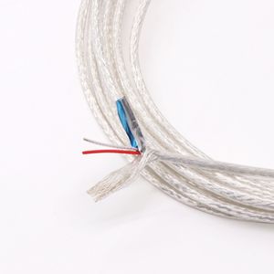 1M/5M 0.15~0.5mm High Purity Silver Plated OFC PTFE Shielded Wire 2 3 4 6 cores Hifi Audio DIY Amplifier Speaker Headphone Line